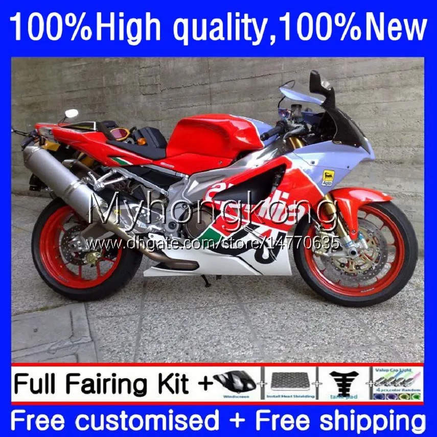 바디 키트 For Aprilia RSV1000R MILLE RV60 RSV 1000 R 1000R 2003 2004 2005 2006 Cowling 9NO.75 RSV1000RR RSV1000 RSV-1000 R RR 03 04 05 06 보라색 붉은 뜨거운 오토바이 페어링