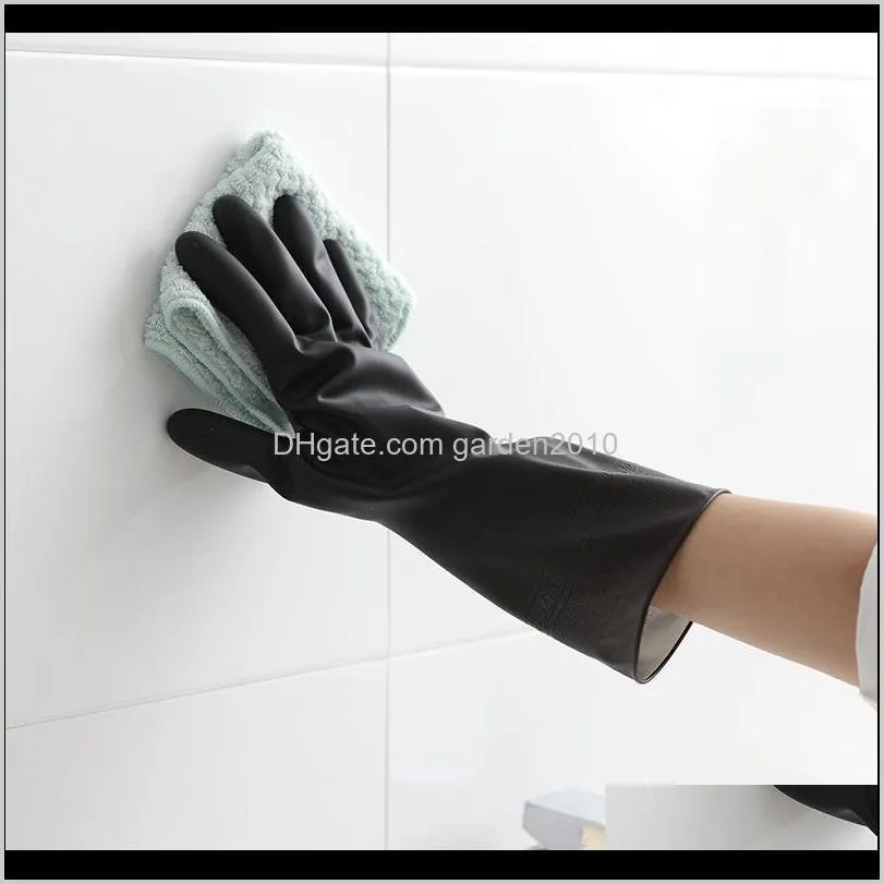 kitchen dish washing gloves household gloves dishwashing rubber washing clothes cleaning1