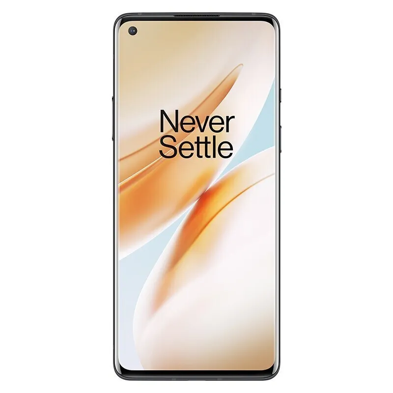 ONEPLUS 8 5G Telefone Celular 12GB RAM 256GB ROM Snapdragon 865 Octa Núcleo 48MP AI NFC 4300mAh Android 6.55 "Amoled Full Screen Fingerprint Id Face Smart Cell Phone