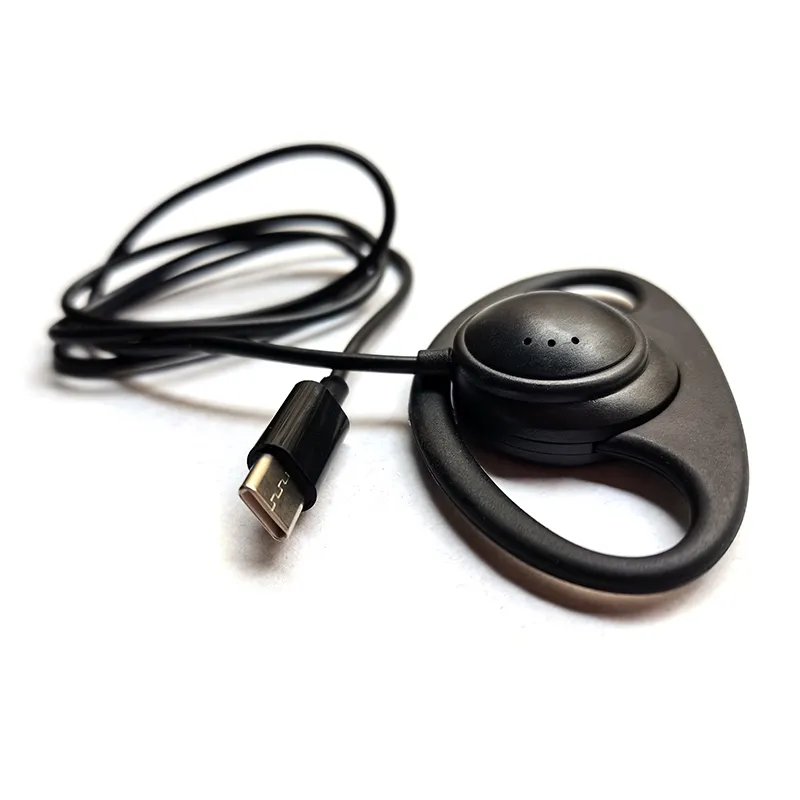 Los más vendidos Auricular tipo c para auriculares de teléfono móvil huawei Auriculares mono de un solo lado con cable