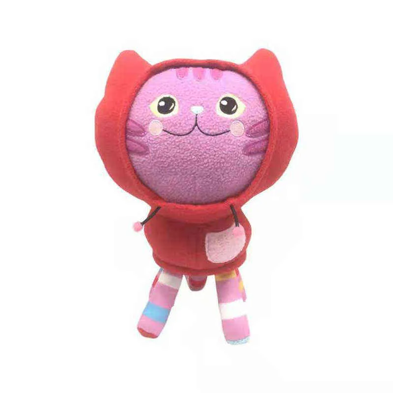 23-25CM Gabby Dollhouse Peluche Cartoon Saison Animaux En Peluche Sirène  Chat Peluche Poupées pour Enfants Cadeaux D'anniversaire De Noël 220121