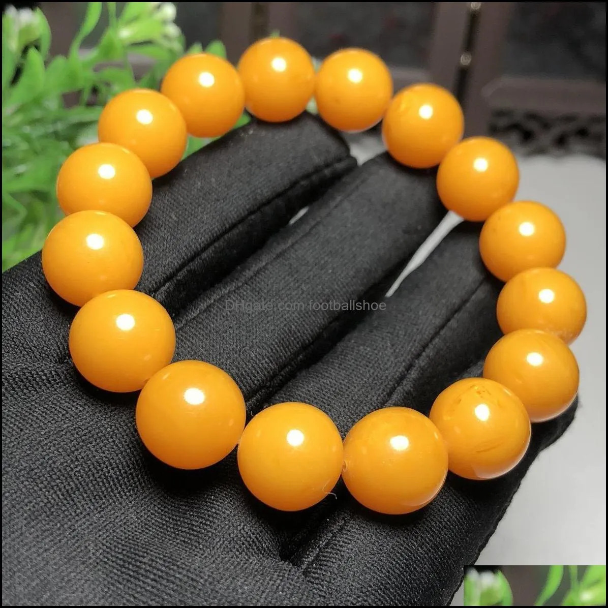 Chicken Butter Yellow Old Beeswax Amber Bracelets Barrel Beads Separated Beads Abacus Men and Women Strands