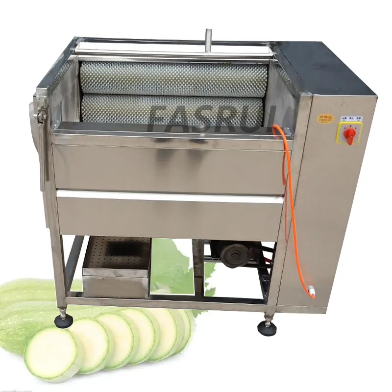 Potato Carrot Roller Brush Cleaner Vegetable And Fruit Washing Peeling ...