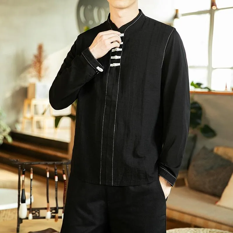 Camisa tunica hombre cheap