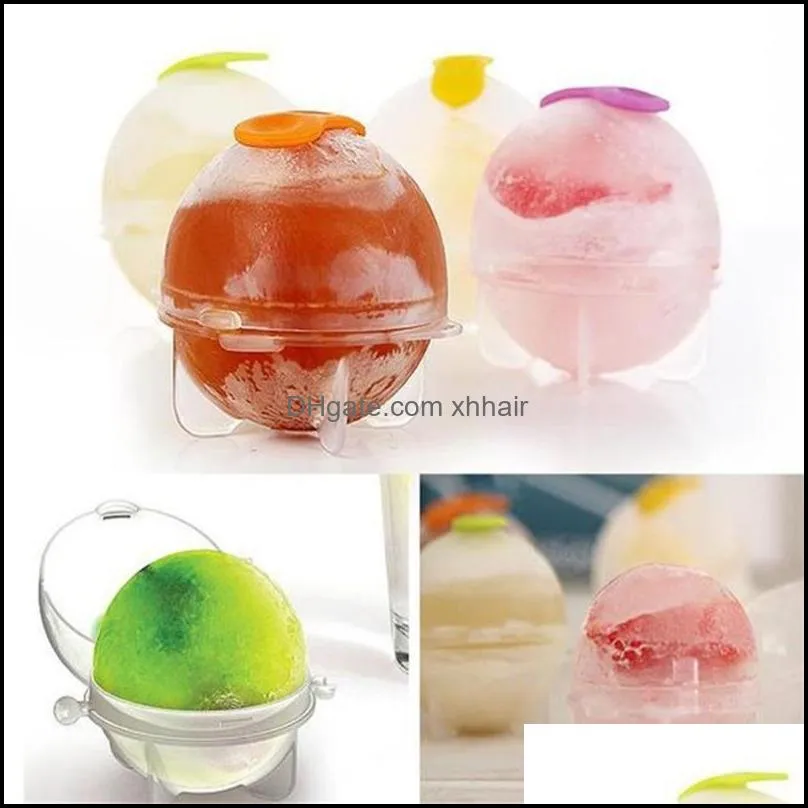 Pack Ice Ball Molds Silicone Sphere Large Cube Trays For Whiskey & Cocktails Grade BPA Free Bou Baking Moulds