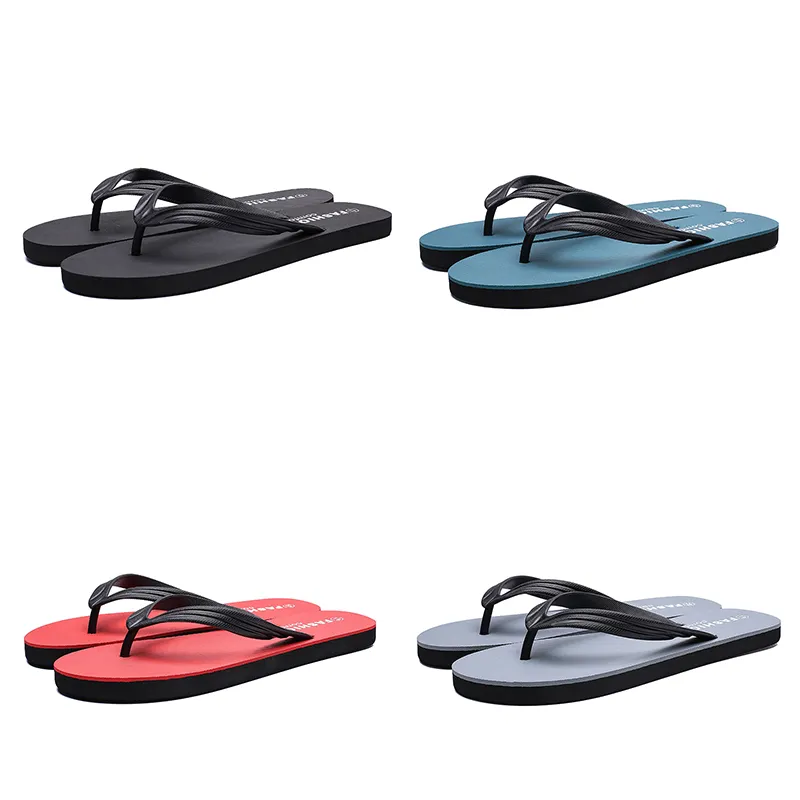 Homens Slide Moda Slipper Esportes Preto Azul Vermelho Designer Casual Praia Sapatos Hotel Flip Flops Verão Preço Desconto Outdoor Mens Chinelos