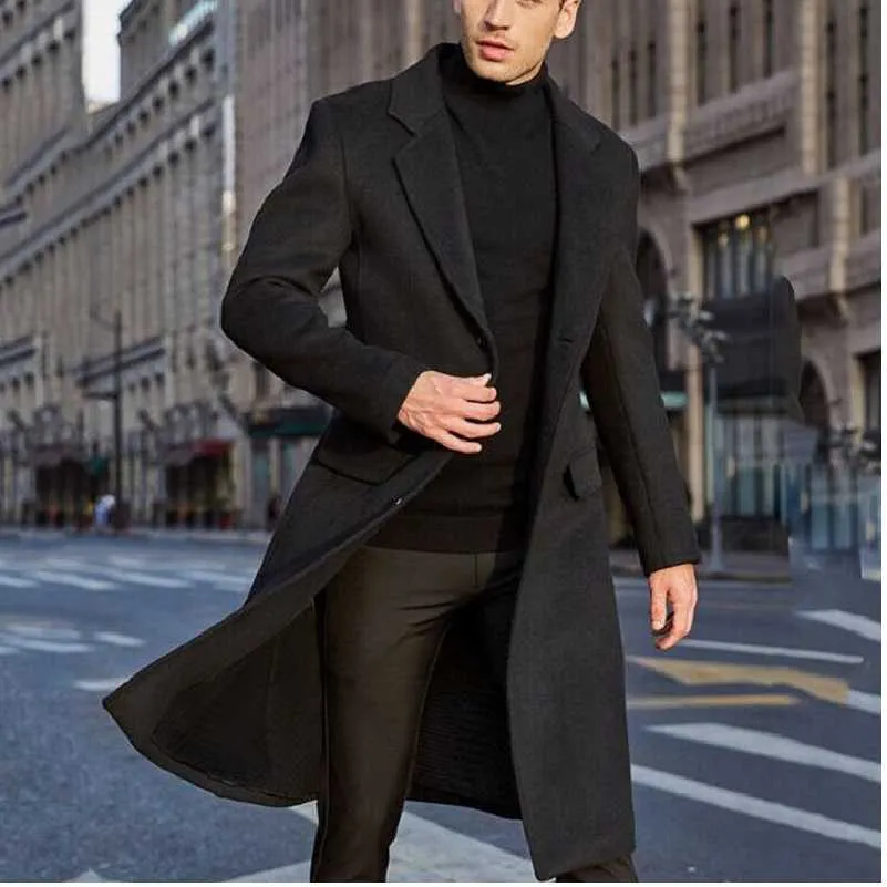 ジャケット・アウター anuans wool trench coat anuans wool trench coat