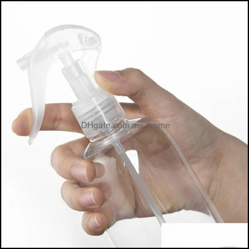 Watering Equipments 500ml Split Bottles Plastic Spray Bottle Sprayer Transparent Lightweight
