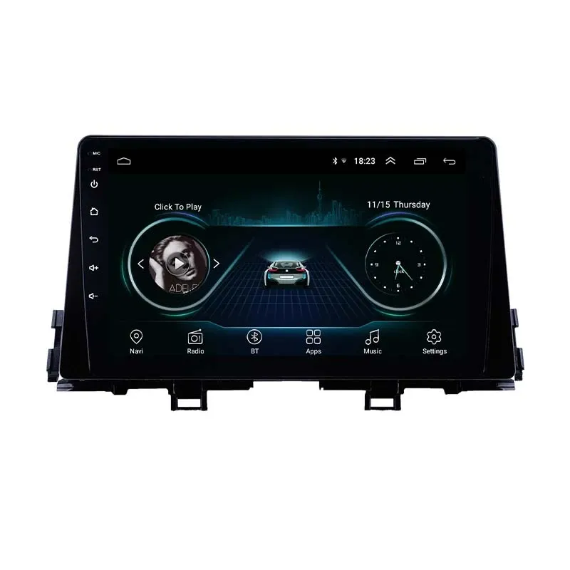 車のDVDラジオマルチメディアビデオプレーヤーナビゲーションGPS 2din 2016 Kia Morning Support DVR SWC AUX BluetoothのためのAndroid
