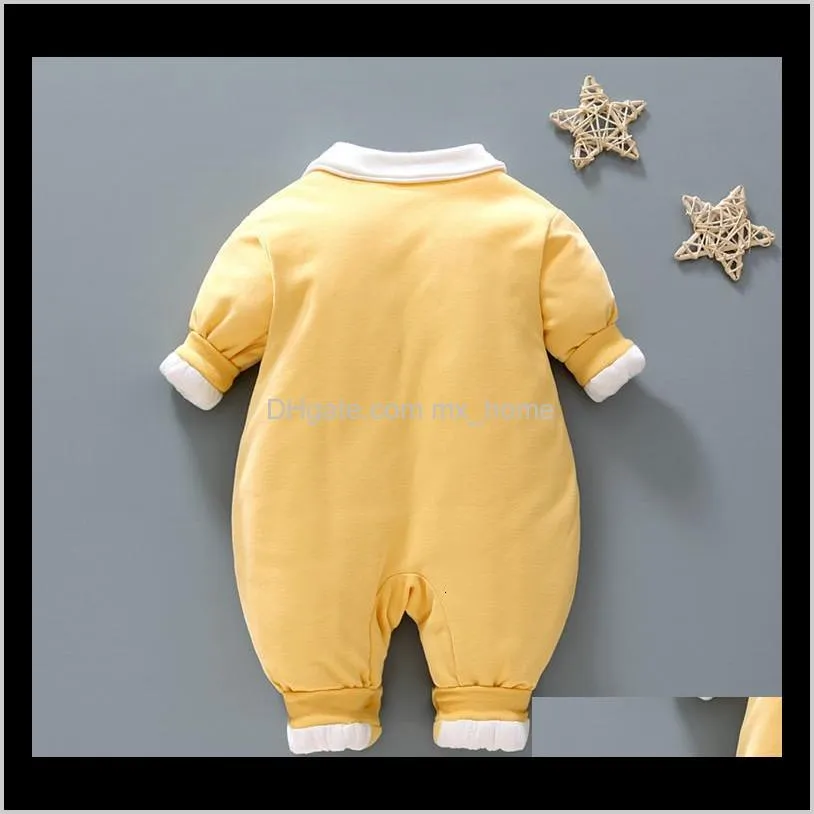 2021 new winter fall of girl`s outfit sets for newborn baby clothes 1st baby`s birthday overalls zbp8