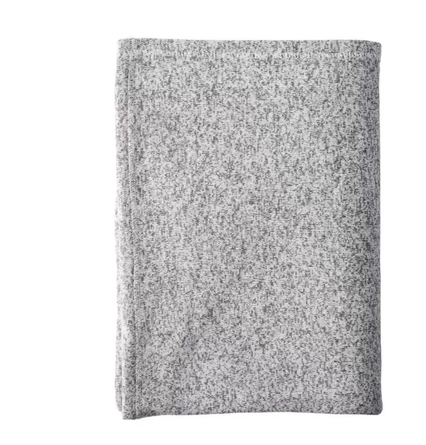 Couvertures par Sublimation pour textile de maison, gris, 50x60, par transfert thermique, tapis vierges personnalisés, housse de canapé, douce, DIY, 2021