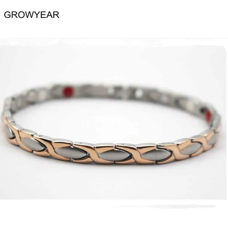 Energy Bracelet Women Stainless Steel Jewelry