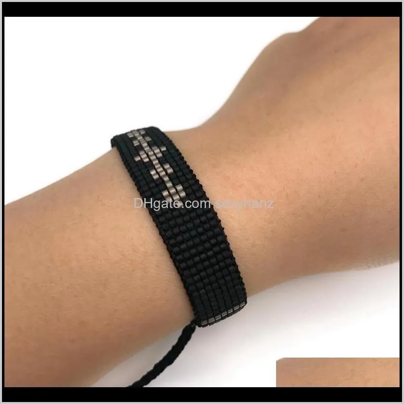 omy fashion bracelets for women 2020 japanese miyuki delica beads woven friendship bracelets charm for women men girls