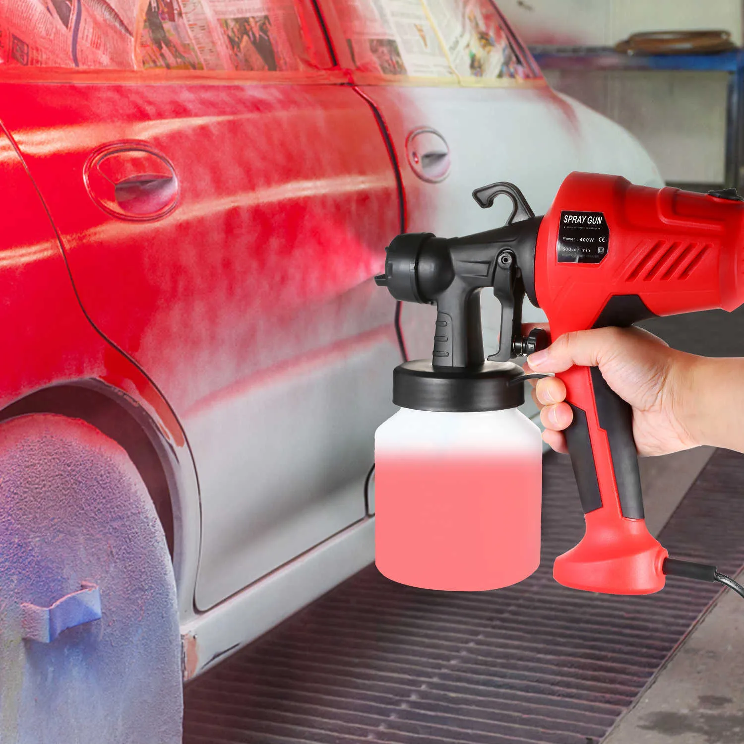 Electric Paint Sprayer Removable High Pressure Electric Automotive