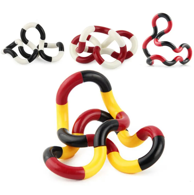 The latest party Supplies Adult Decompression Toys Variety Twisted Rope Loop Winding Many Styles to Choose