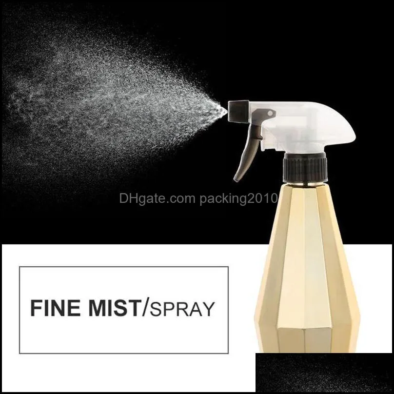 250ml Reusable Hairdressing Spray Bottles Hair Salon Styling Cutting Tool Plants Flowers Water Sprayer