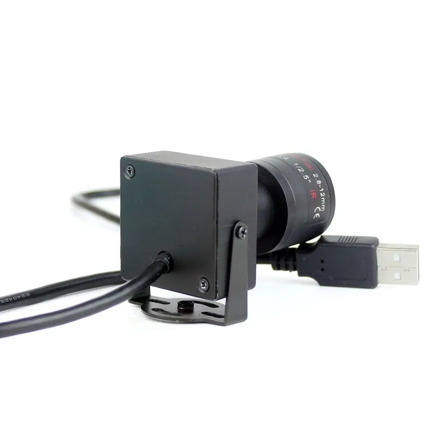 HD 1080P MJPEG OV2710 CMOS Mini Carro DVR Câmera 2MP Segurança Webcam 2.8-12mm / 6/8 / 16mm Opções de lente USB Cam