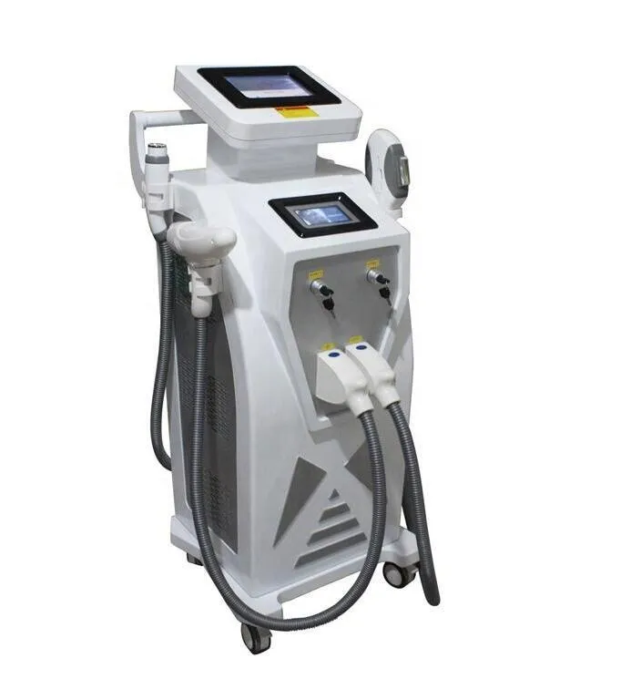 Épilation 4 en 1 IPL elight permanent épilation laser ipl OPT tatouage/acné/pigment/rides/élimination vasculaire machine de rajeunissement de la peau