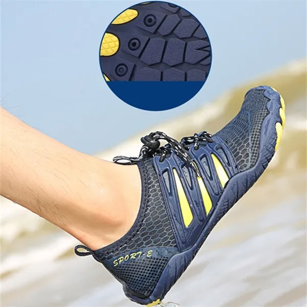 빠른 건조한 여성 남성 아쿠아 신발 비 슬립 통기성 탄성 워터 신발 해변 스니커즈 Y0714