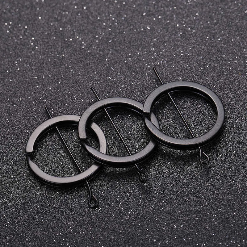 20 stks uit maat 25mm zwart metalen sleutelhangers split ring hoge quaility sleutel ringen fit tas sleutelhanger sieraden maken G1019