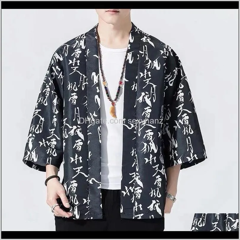 kimono men japanese kimono traditional male cardigan men thin harajuku streetwear samurai costume yukata male haori obi