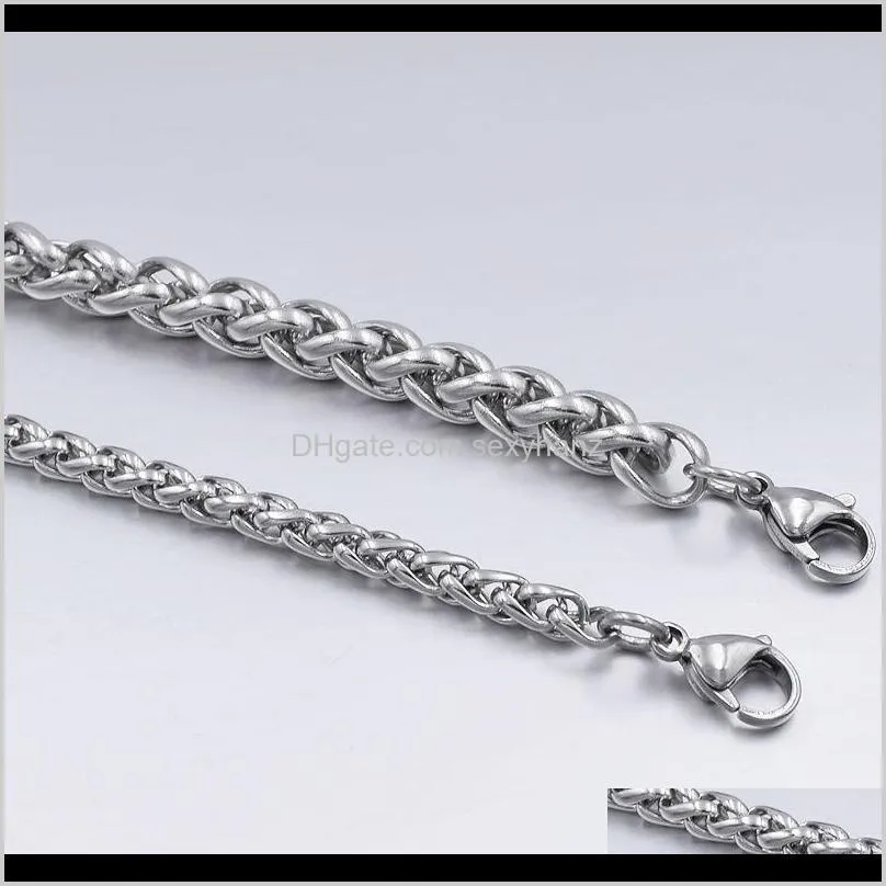 titanium steel men`s flower basket chain bracelet stainless steel fashion jewelry keel chain bracelet jewelry low price wholesale