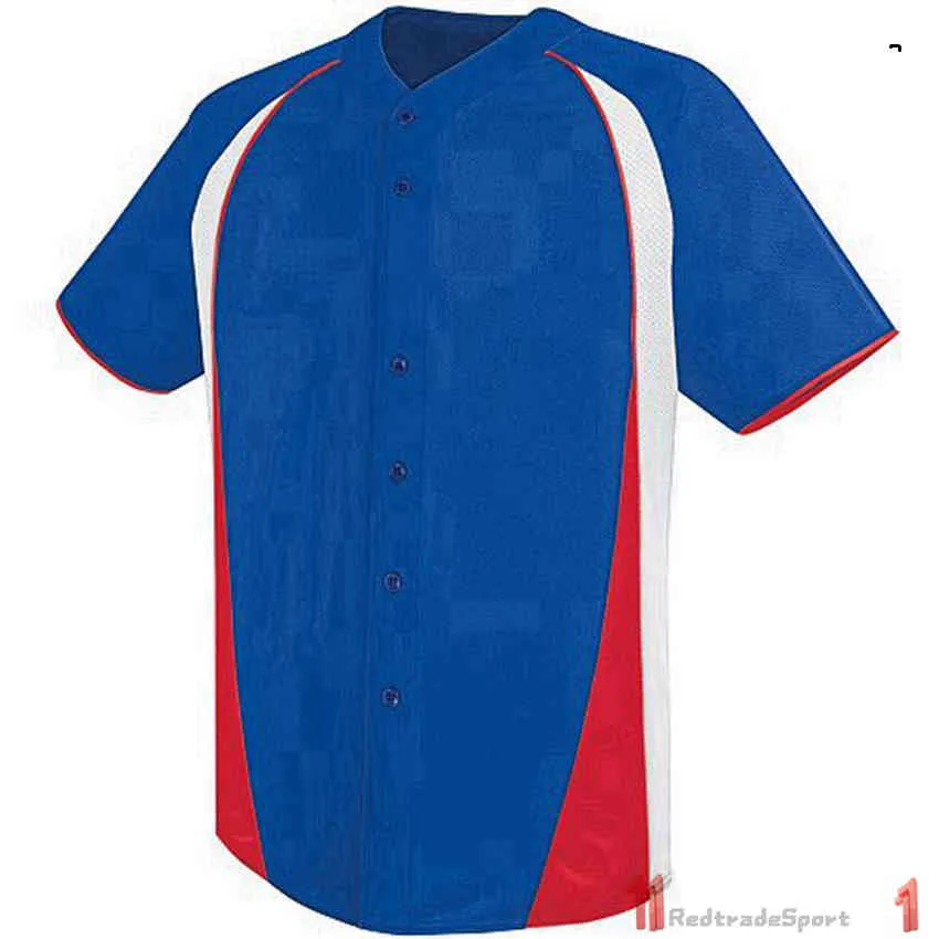 Dostosuj Koszulki Baseball Vintage Puste Logo Szyte Nazwa Numer Niebieski Zielony Krem Czarne Białe Czerwony Mężczyzna Kobiet Dzieci Młodzież S-XXXL 1XL1C8W8K