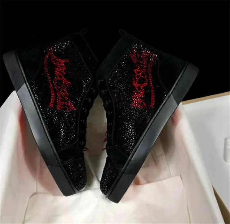 1点物になります ドレスシューズブラックメンズブランドラグジュアリーパーティーエレガントな赤い底スニーカーカップルカジュアルウォーキング屋外トレーナー 結婚式7e8y 1点物になります Kyc Industriasdao Com