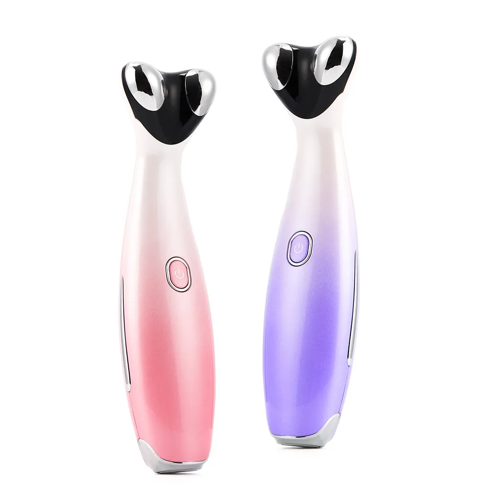 Portable RF Eye Care High Frequency Vibration Heating Massager Reduce Dark Circle Wrinkle Face Skin Tighten Rejuvenation Beauty Tools