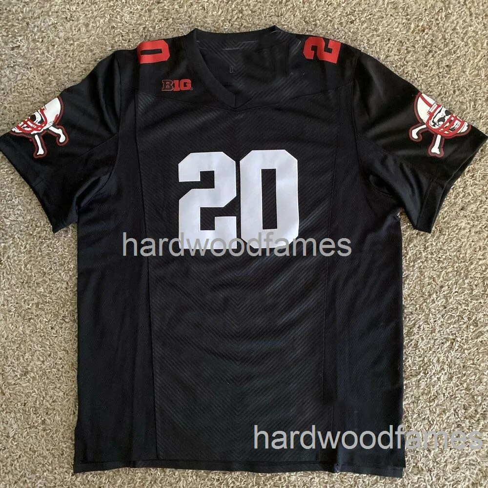 Cusm Nebraska Cornhuskers #20 Blackshirts Football Jersey Men Women Youth Stitch Добавить любое название номер XS-5XL