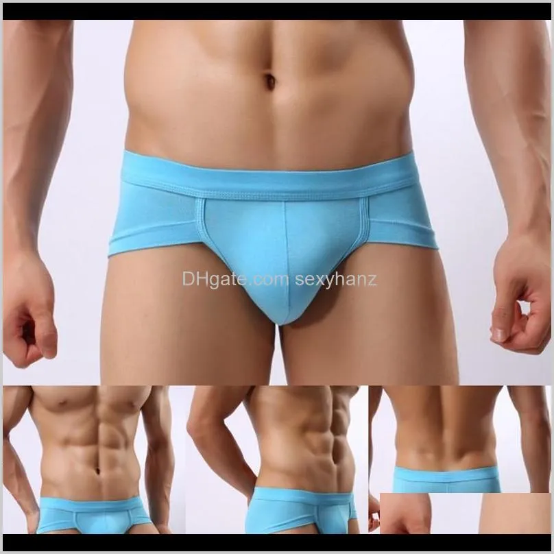 sexy breathable underwear men cuecas ropa interior hombre cueca boxer jockstrap roupa interior slip solid color