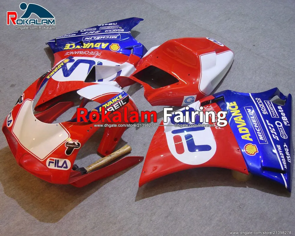 Ducati 996 748 Road Bike Fairings 1996 1997 1998 1999 2000 2001 2002 1099 96-02 차체 (사출 성형)