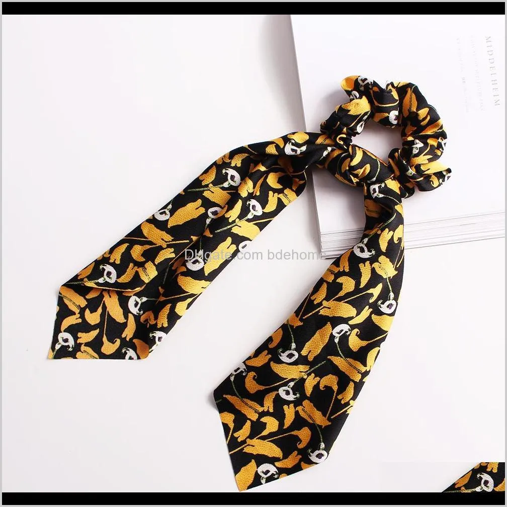 good quality fashionable trend high quality elastic hair scrunchies wholesale custom factory price hair tie headband