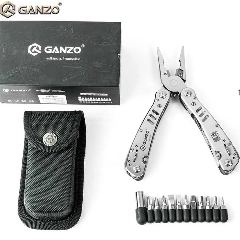 Ganzo G302H Multitangenset Set Nylon etui Combinatie Draagbare zakmestang Edc-kabeldraadknipper Multitools 211110