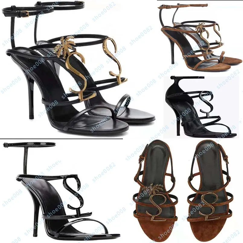 Mode hakken sandalen glijbanen zomer flats sexy echt lederen platform sandaalschoen dames strandschoenen ontwerper stiletto dames kleding schoenen