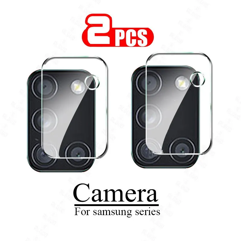 2st Camera Lens Glass for Samsung Galaxy A51 A71 Note 20 S20 Ultra Plus + A31 A21S M31 A02 A12 S21 Screen Protector Fe