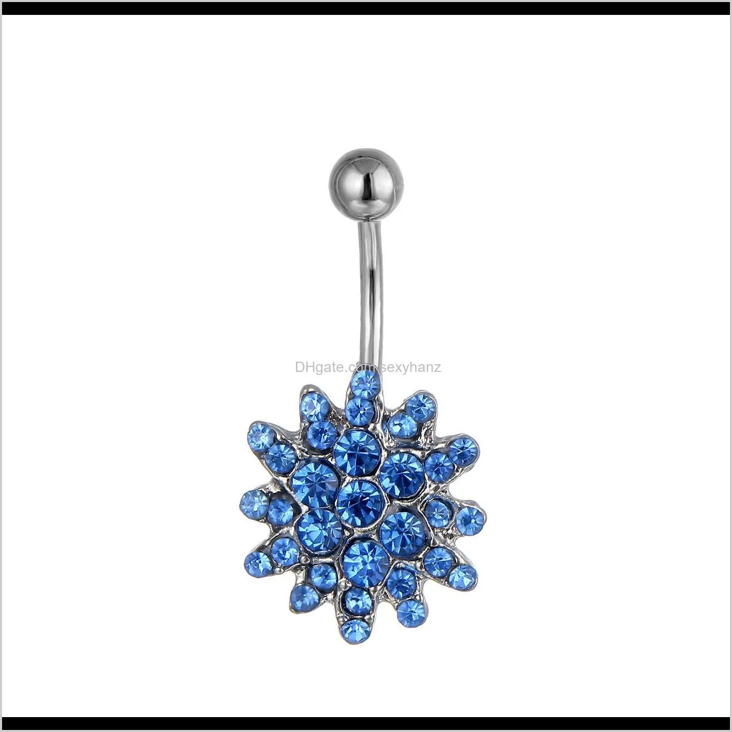 d0029 ( 1 color) the nice style 008-01 belly button navel rings mix colors piercing jewelry body jewelry navel ring