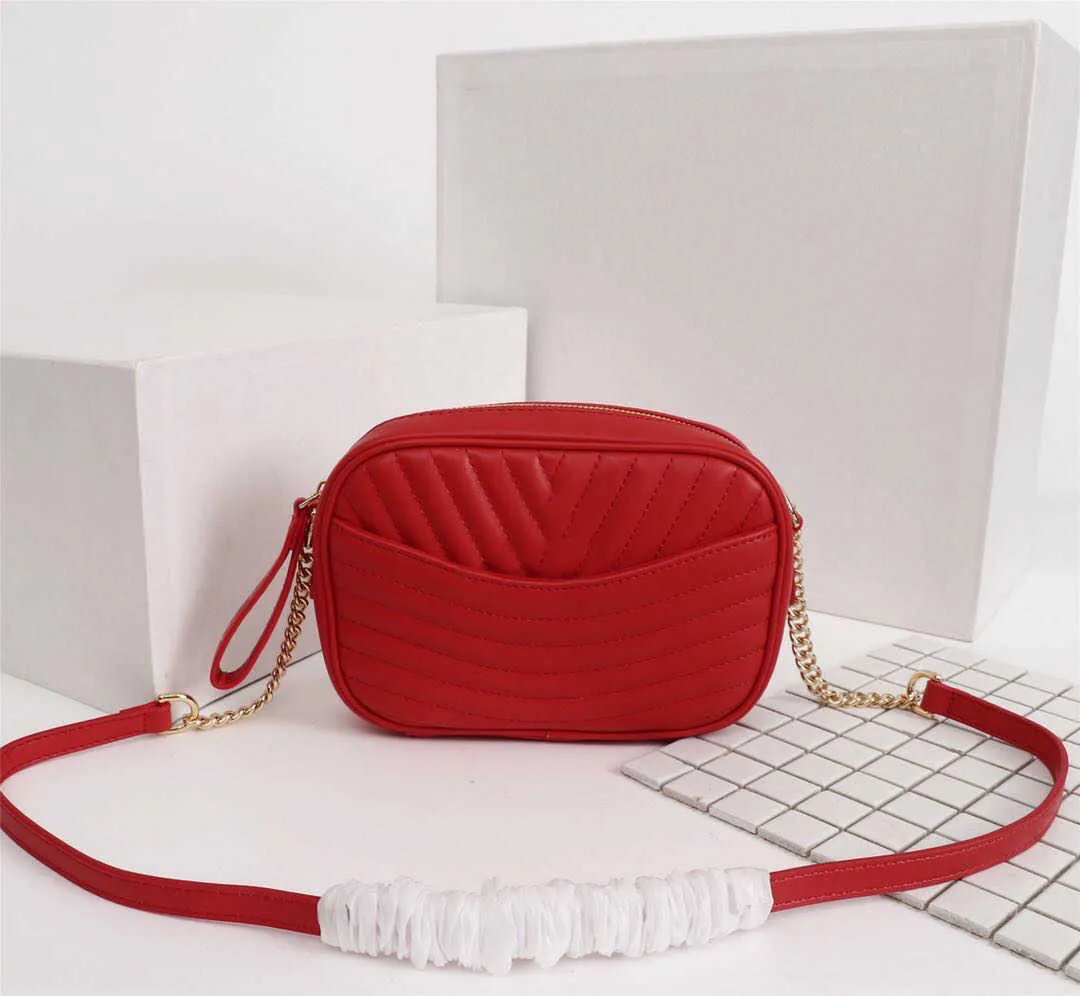 Gorąca luksusowa torebka designerska Lu nowa fala torebki torebki oryginalne skórzane torebki