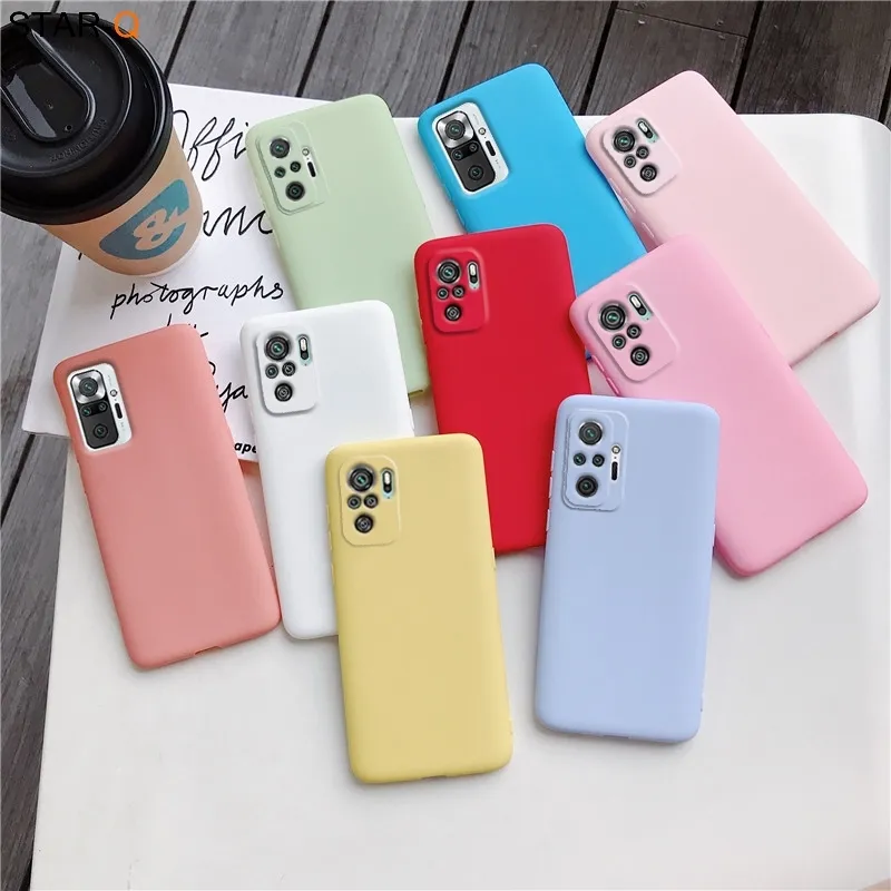 Funda suave y de color para el Xiaomi Redmi Note 10 5G