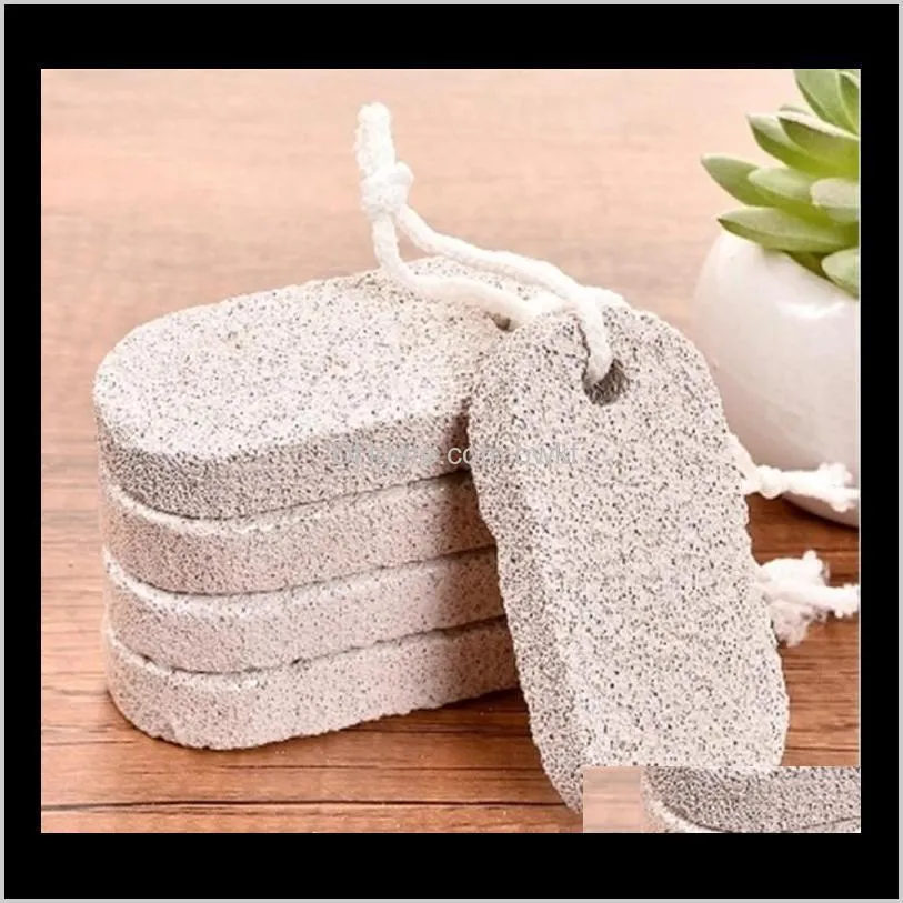double sided foots grinding stone foot skin care clean tool natural pumice stones pedicure exfoliate tools