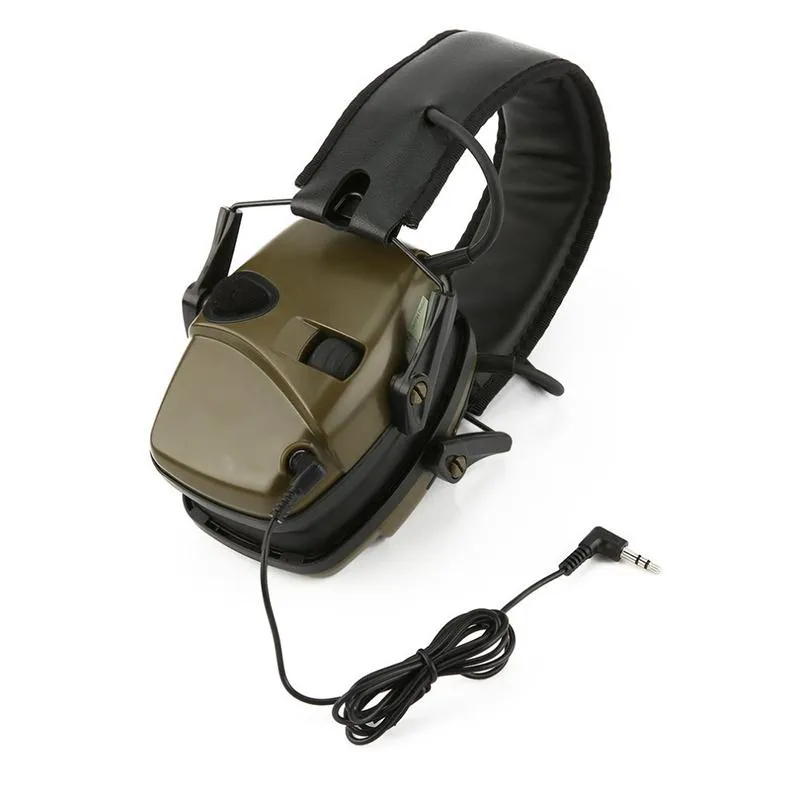 Electronic Shooting Earmuff Foldable For Impact Sport Anti-Noise Ear Protector Amplification Tactical Hear Protective Headset Accessories