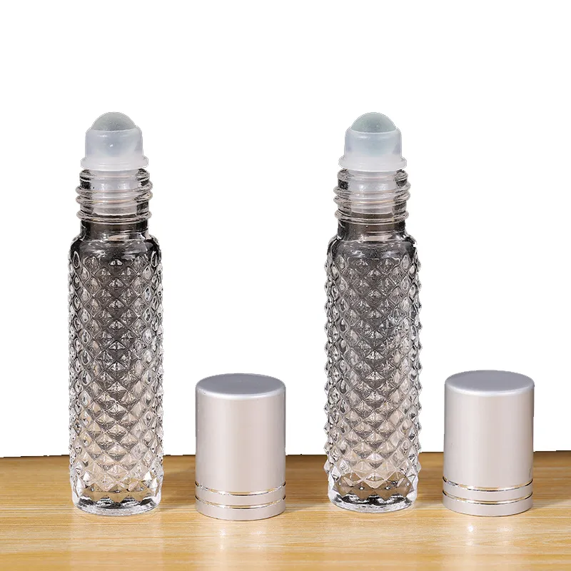 10ML Etherische Olie Roller Flessen Lege Glazen Roll On Essentials Oliën Parfum Essentie Reiscontainer Sample Lege Fles