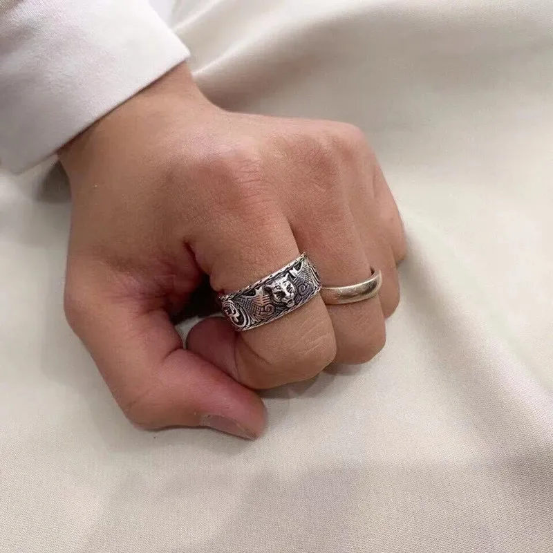 Anello Uomini Uomini Stile Oro 18k Stile Retro Unisex Matrimonio Anniversario Fidanzamento Regalo Da 14 72 DHgate