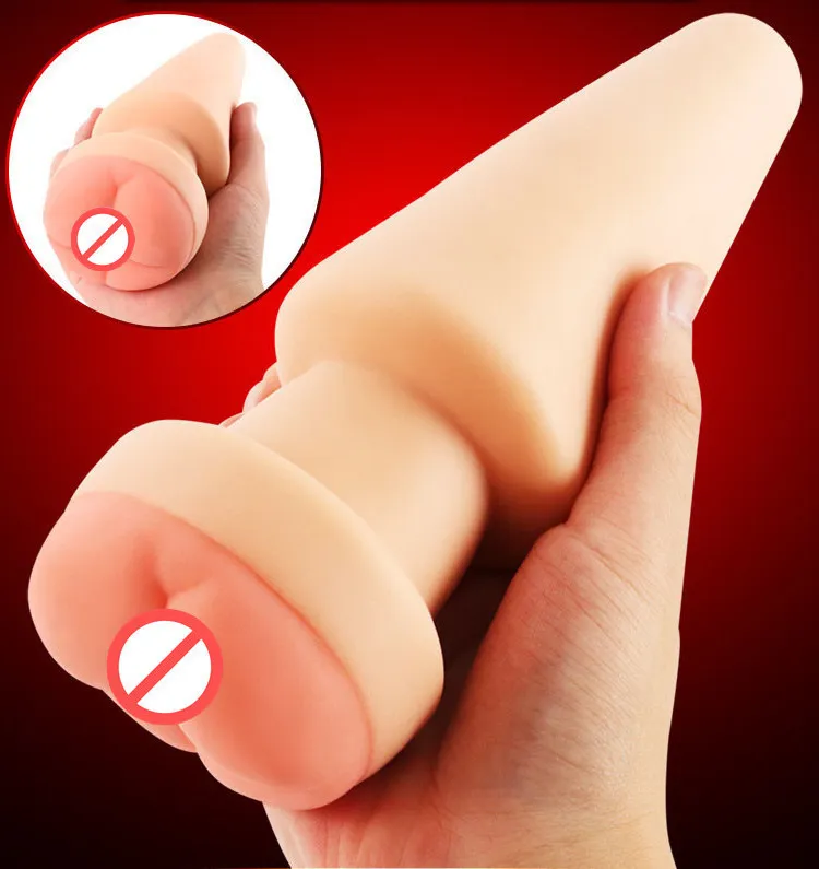 Sex Spielzeug für Männer Frauen Super Weiche Anal Stecker Dildo Analkanal Tasche Muschi Masturbation Becher Hintern Plug Erwachsene Masturbator Produkt