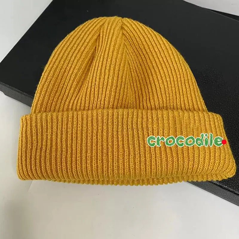 Bayan Moda Tasarımcıları Beanie Şapka Kasketleri Klasik Şapkalar Erkek Kış Sıcak Kap Erkekler Timsah Nakış Kadınlar Casquette ACC D211118HL Caps