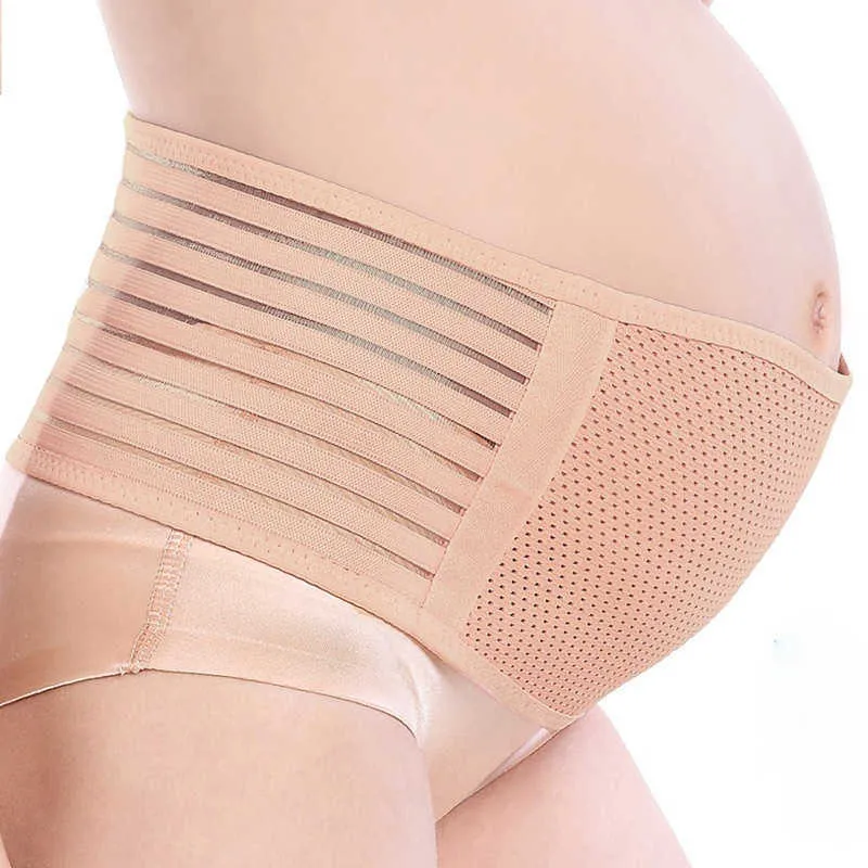 Donne incinte Cinture per la gravidanza Cintura di maternità Protezione fetale Prodotti Addome Supporto Addome Band Band Bandiera Brace PRENATAL Protector traspirante