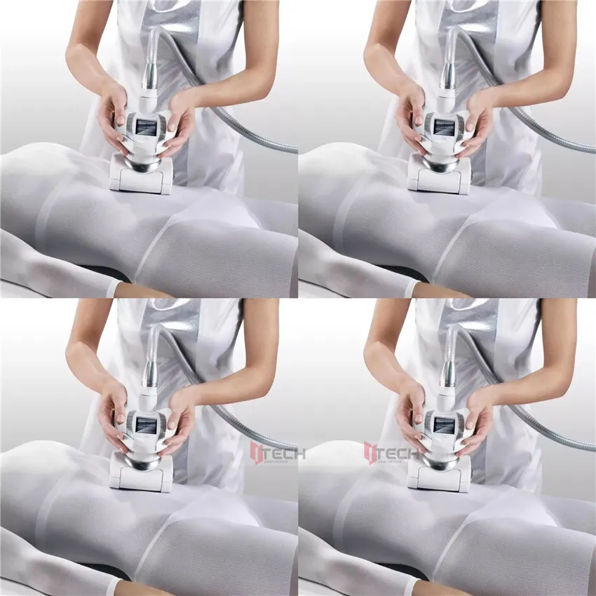 Body de massage de bonne qualité body de costume amincissant blanc pour les traitements de la cellulite