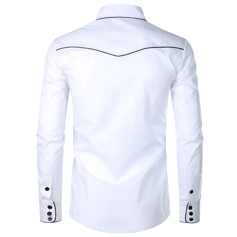 Mens white tuxedo clearance shirt
