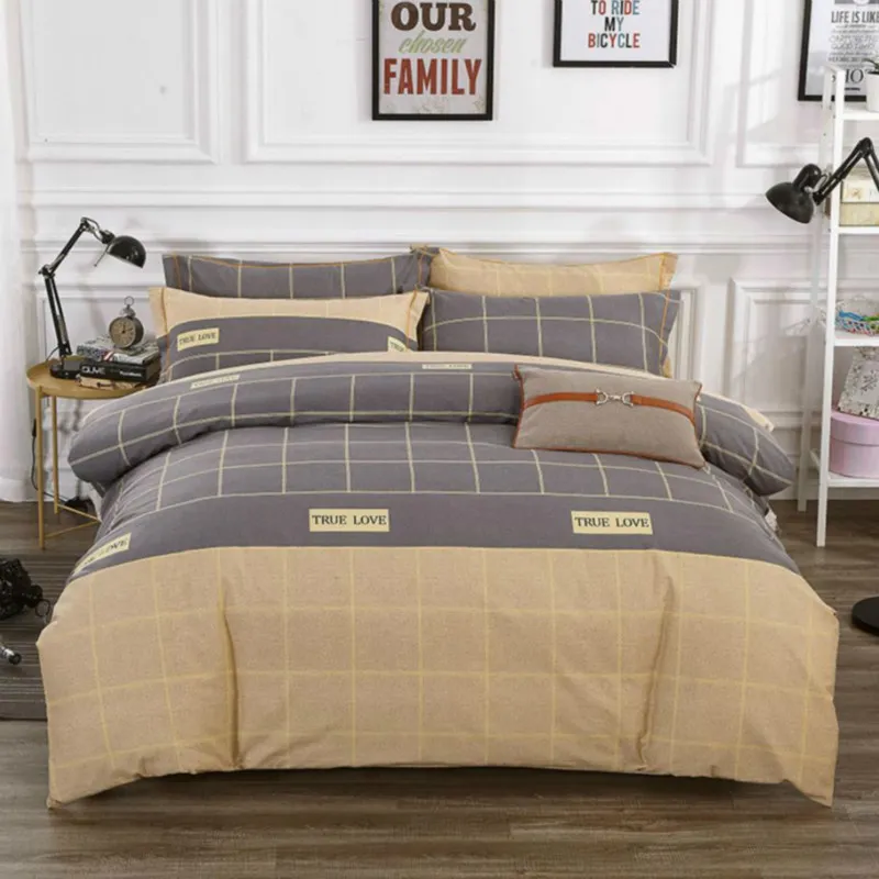 Högkvalitativ duvet täckning mode hem textil sängkläder duvet täcker bekväm 200x230cm stor storlek (endast 1pc duvet lock) F0361 210420
