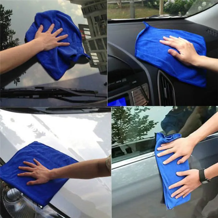 Microfibre Cleaning Cloths Home Household Clean Towel Auto Car Window Wash Tools RH3140